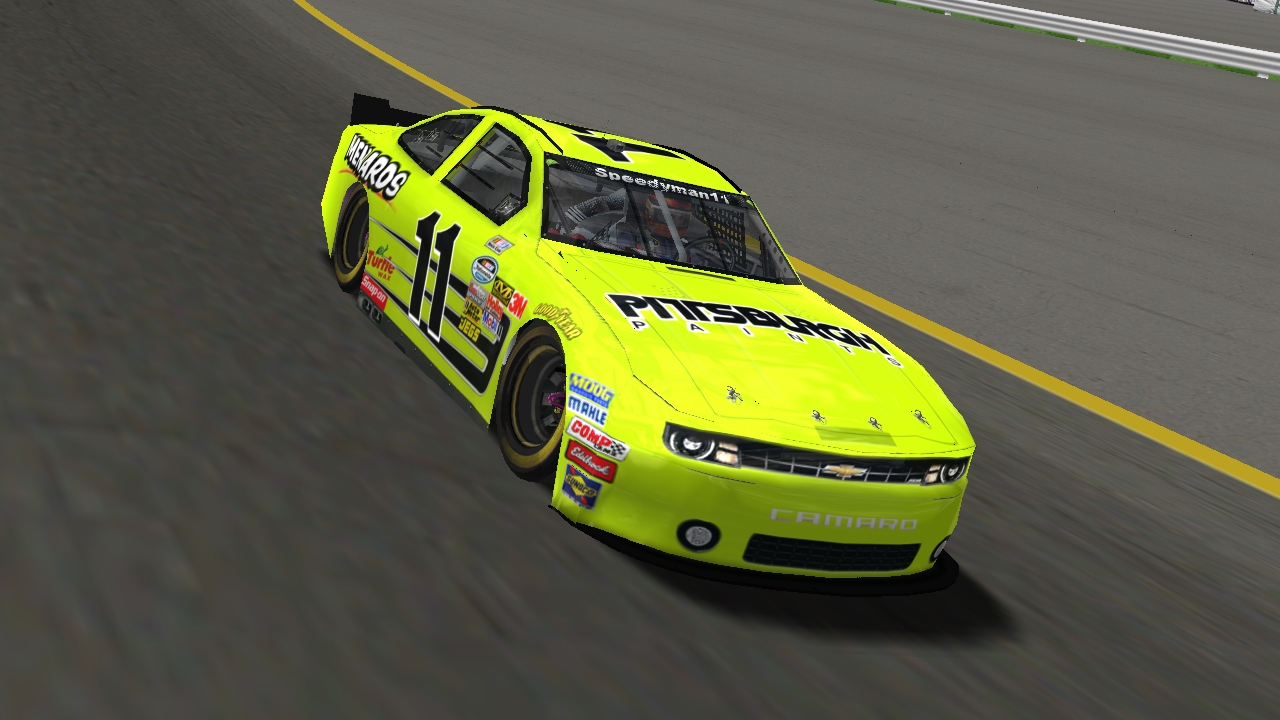 Speedyman11 on the track at Pocono Raceway (Credit: KartRacer63 / HeatFinder)